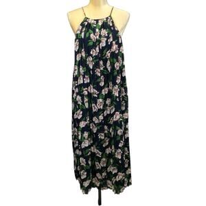 JOA Floral Pleated Dress Size Small